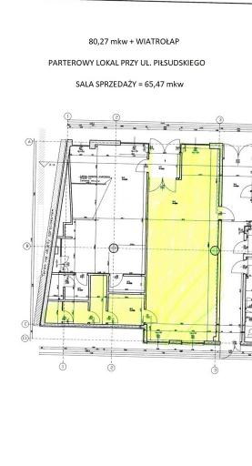 Lokal 80.27 m² Wrocław-Stare Miasto