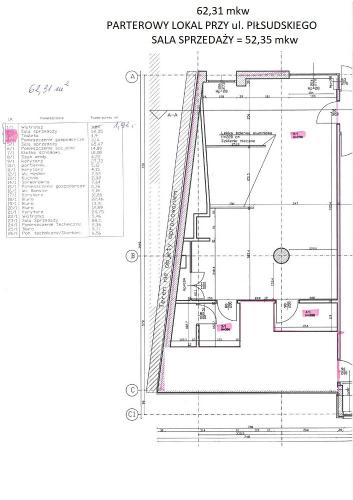 Lokal 62.3 m² Wrocław-Stare Miasto