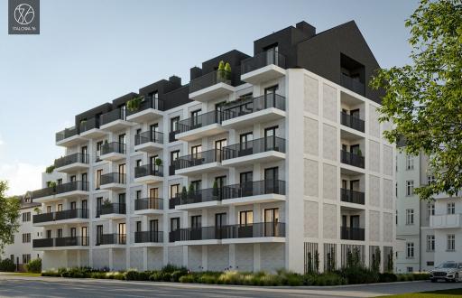 Mieszkanie 2 pokoje 42.81 m² Wrocław-Fabryczna - Grabiszyn