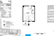 Mieszkanie dwupoziomowe 1 pokój 37.89 m² - - foto 17